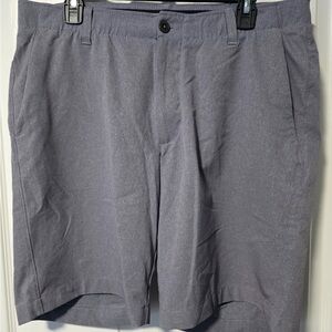 Under Armour Men's Light Gray Flat Front Shorts